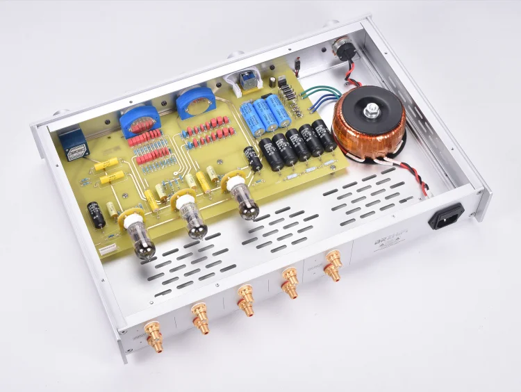 Законченный HiFi стерео MC22 ECC83 Ламповый усилитель на основе MCINTOSH-C22 предварительного усилителя