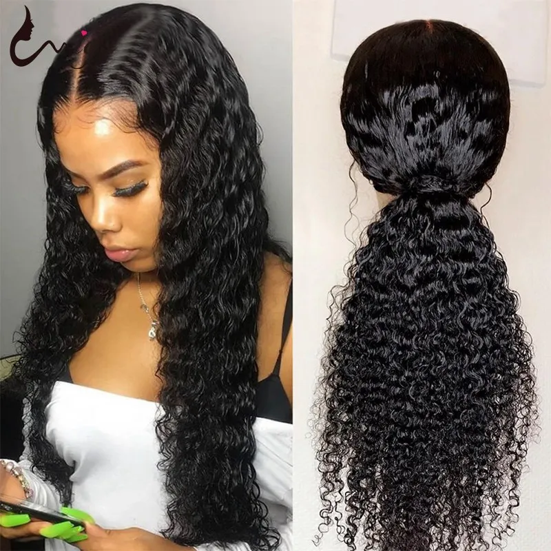 Перуанские свободные волнистые парики фронта шнурка 13x4 дюйма человеческие