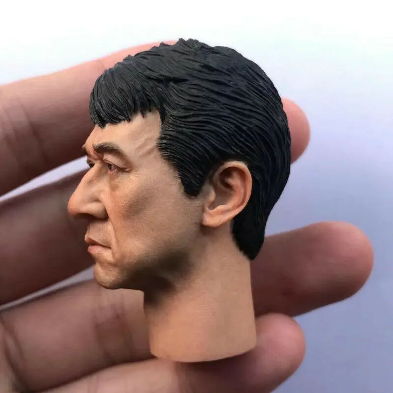 

Mnotht 1/6 Scale Angry Jackie Chan Head Played HongKong Detective Asir Head Sculpt Toy
