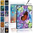 Чехол для планшета Apple IPad 8567432IPad Mini 45132iPad Pro 11Pro 9,7Pro 10,5IPad Air 123 Bbutterfly + стилус