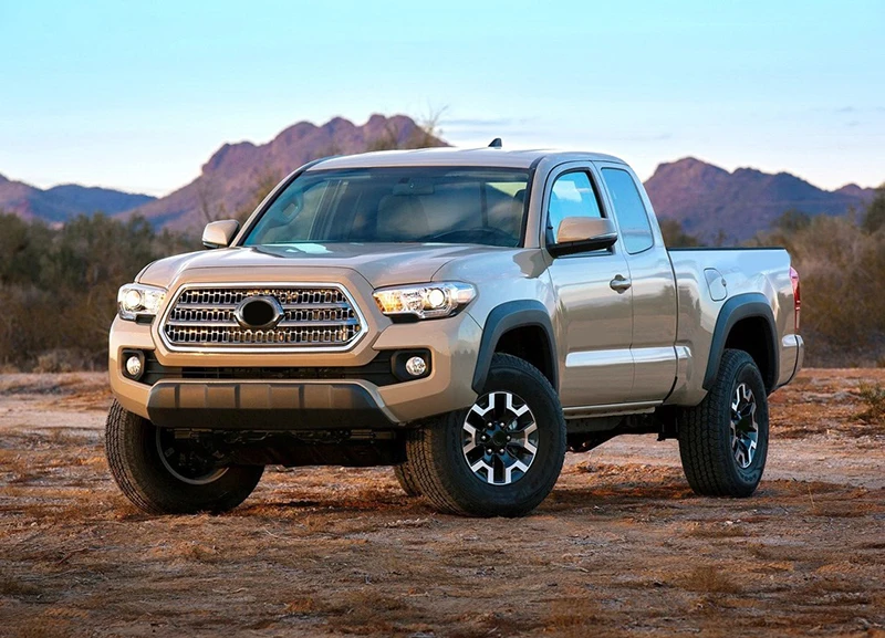 Для Toyota Tacoma 2016 2017 2018 2019 крыло брызговиков двойные фары с гайкой на болтах матовое