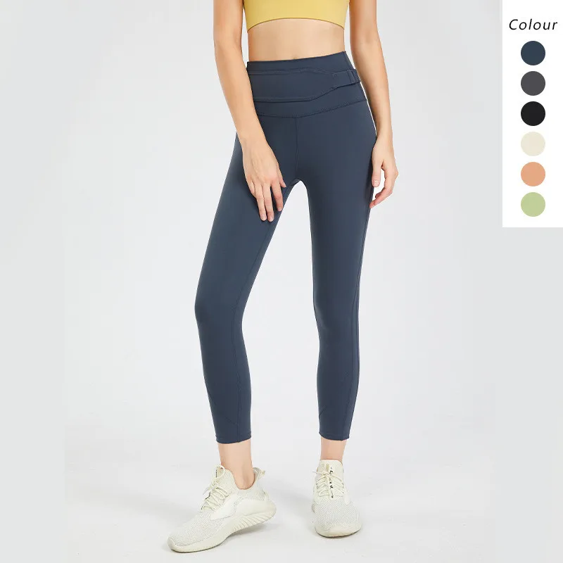 

Autumn Winter Women High Waist Yoga Leggings Running Pants Fitness Pilates Sport Sportswear Leisure Elastic Trousers