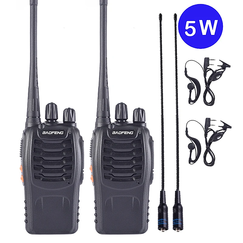 1 шт./2 шт. Baofeng bf 888s рация радиостанция UHF 400 470 МГц 16CH BF радио talki walki портативный