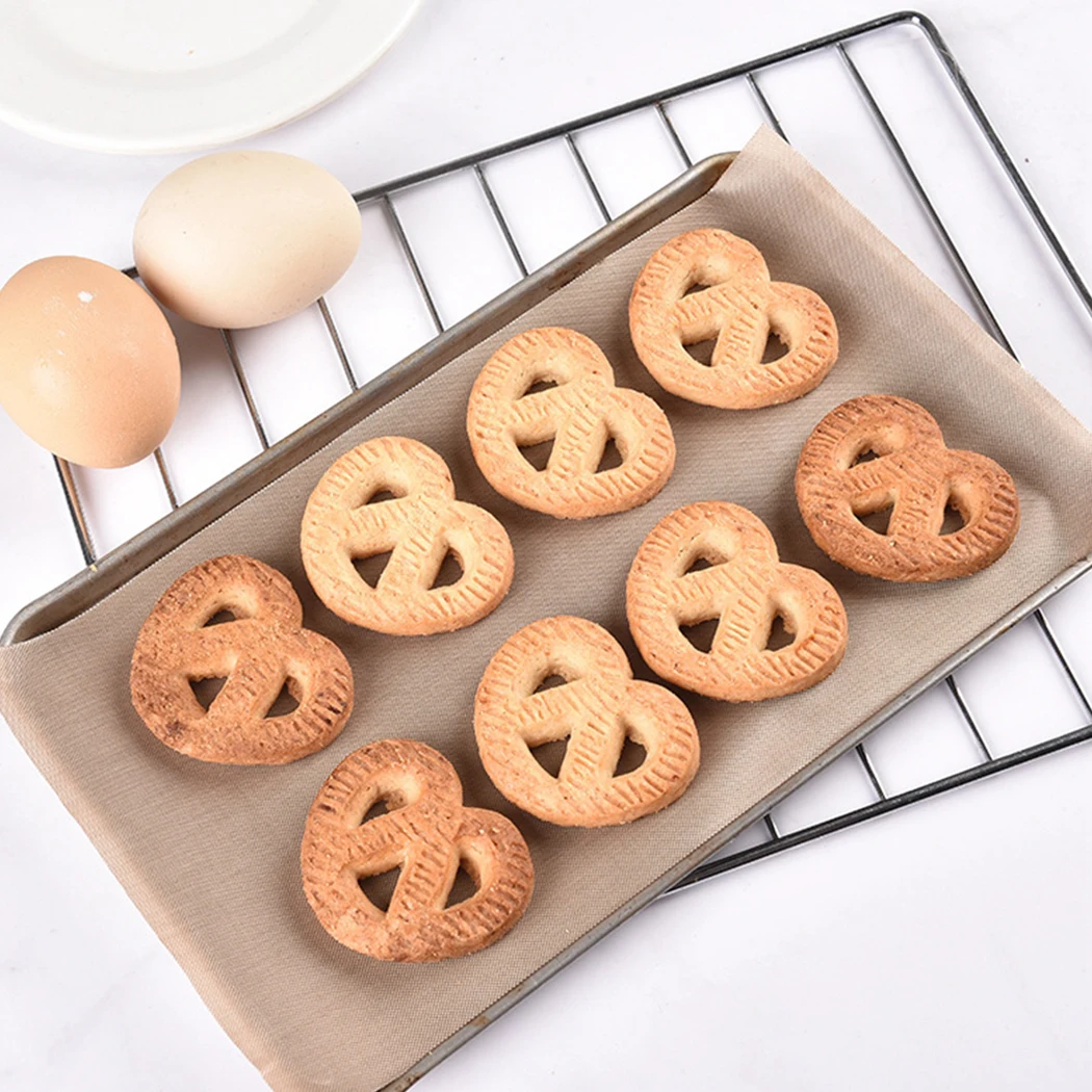 

6PCS Grill Baking Mat Non-stick Universal Reusable Grill Mat Barbecue Mat Heat Resistance Easily Cleaned Kitchen Tools