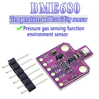 bme680 temperature humidity sensor mcu 680 pressure height development board module four in one sensor for testing air condition
