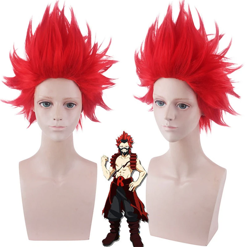 

My Hero Academia Dabi Wig Cosplay Costume Boku no Hero Academia Short Black Synthetic Hair Halloween Party Wigs