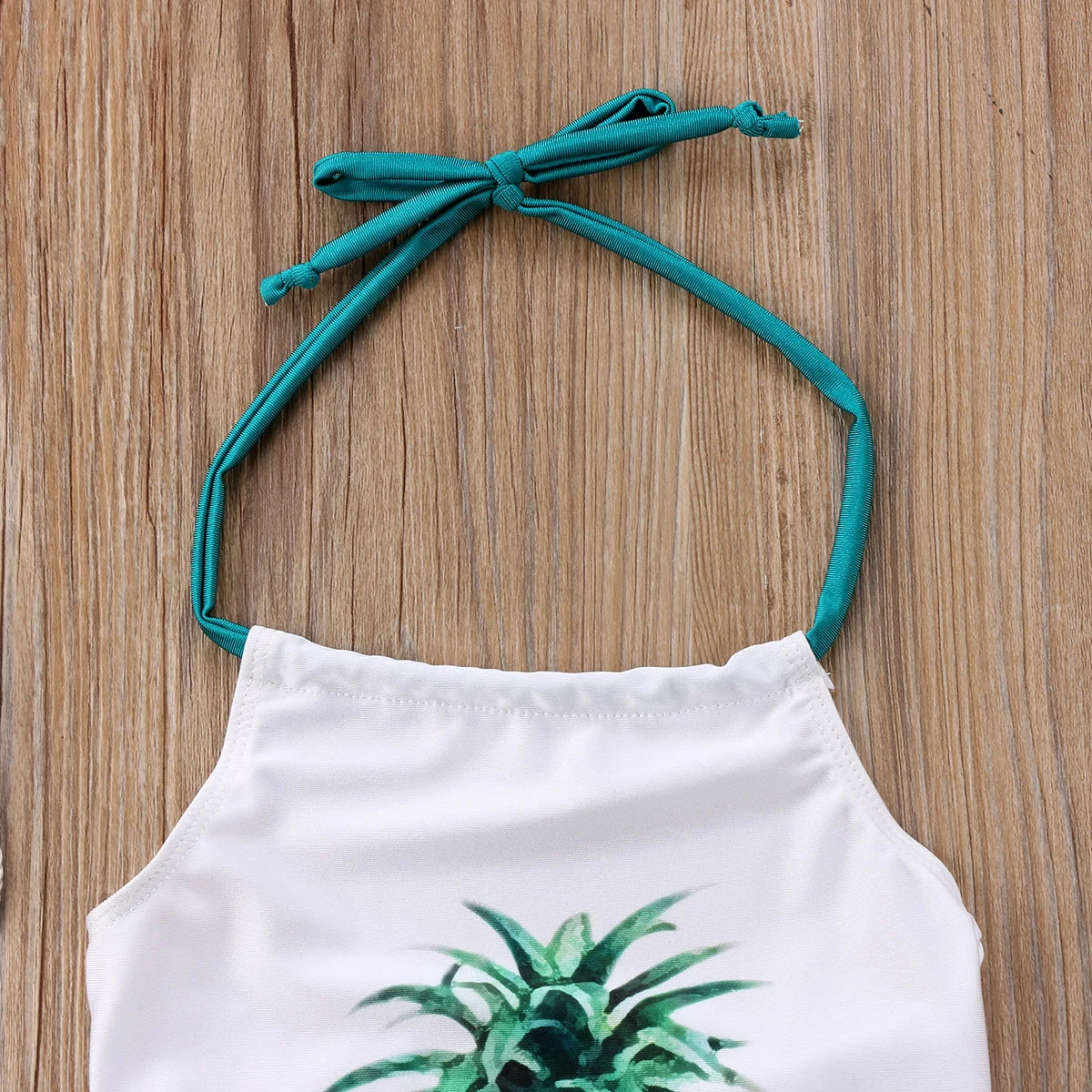 Цельные купальные костюмы ананас для маленьких девочек Детский бикини купальный