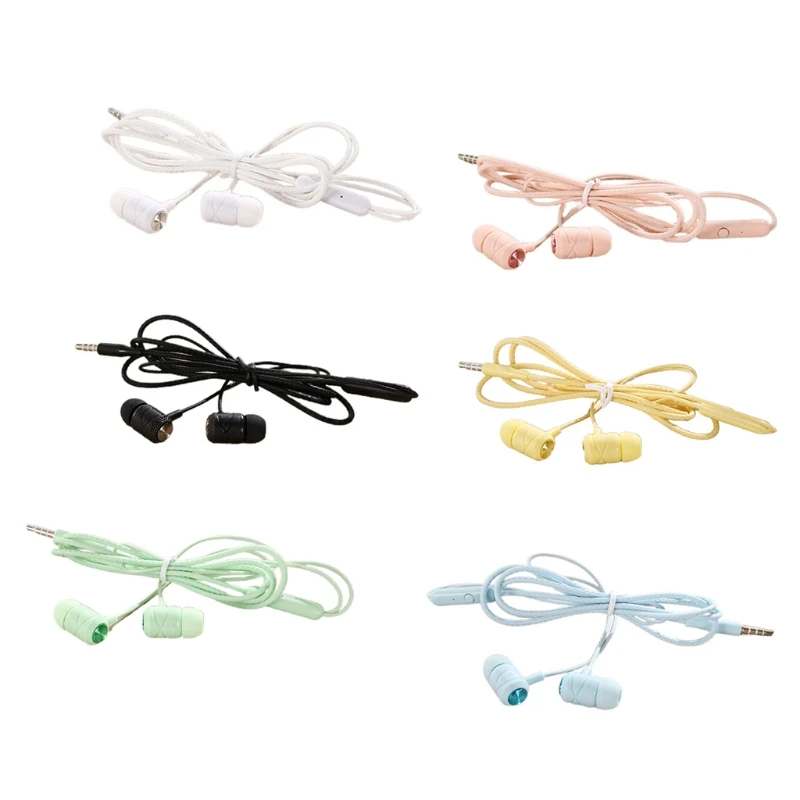 

Earphones with 3.5mm/0.14in Headphone Plugs Earbuds Wired Stereo Bass Sound
