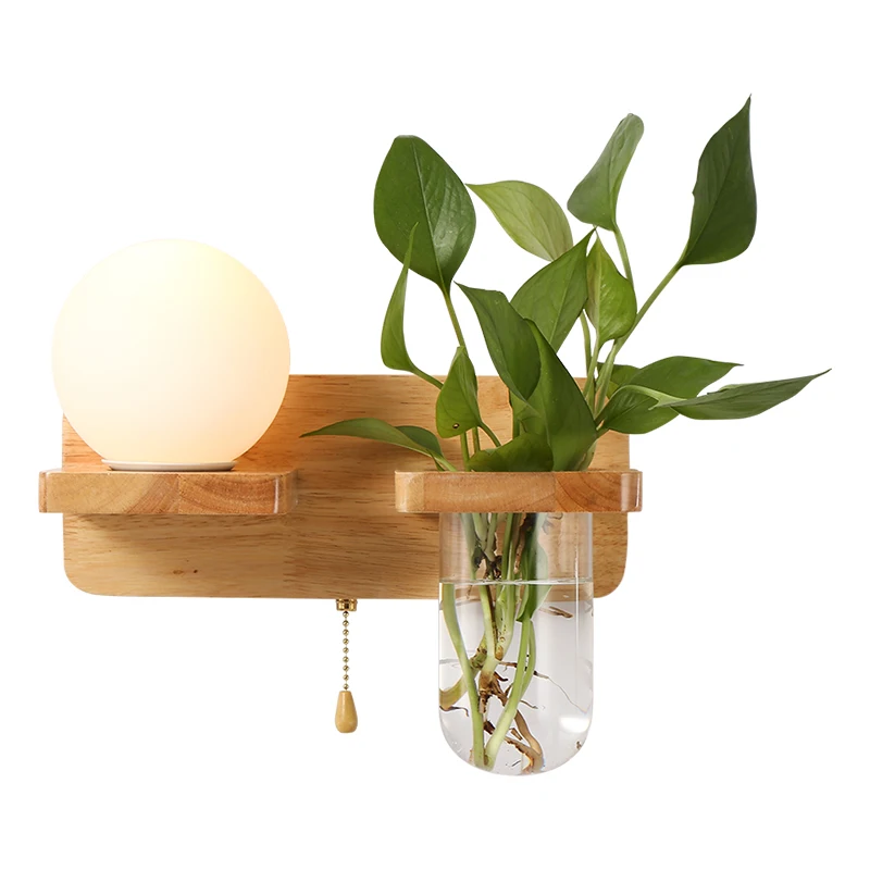 

Modern LED Wall Lamp For Living Room Decor Wood Wall Sconce White Bedside Lamps Wall Mounted Rooms Lights