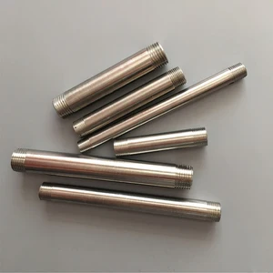 Фитинги из нержавеющей стали длиной 100 мм, фитинги из нержавеющей стали для воды и газа и масла