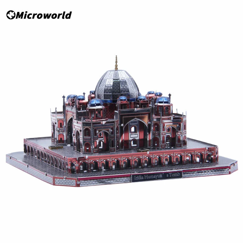 Металлические 3D Пазлы Microworld для стайлинга набор сборки своими руками
