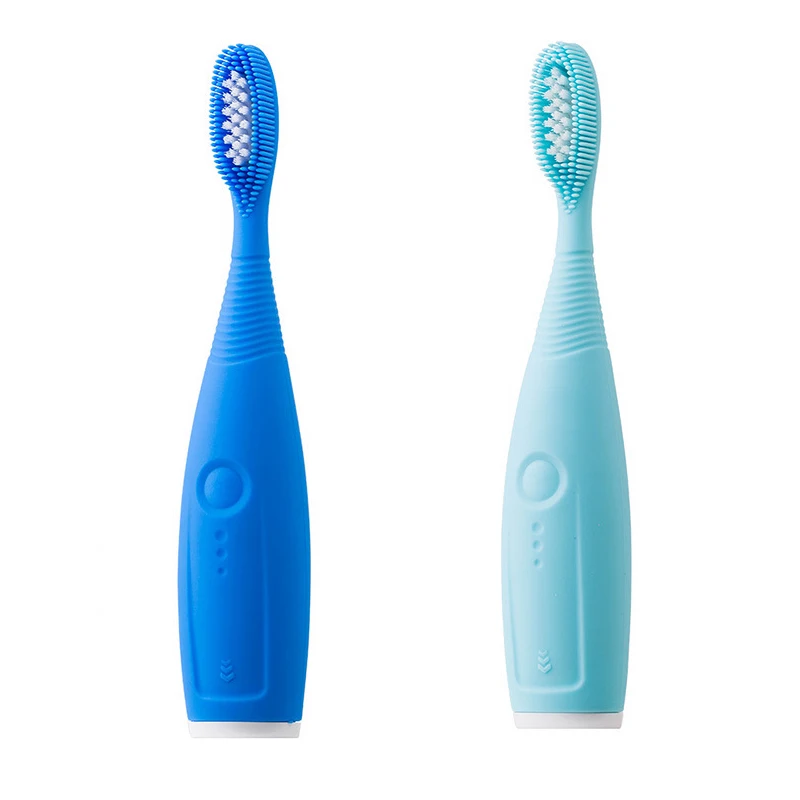 

IPX6 Waterproof Sonic Electric Toothbrush Silicone Waterproof Toothbrush Silicone Deep Clean Oral Brush Soft Rubber Toothbrush O