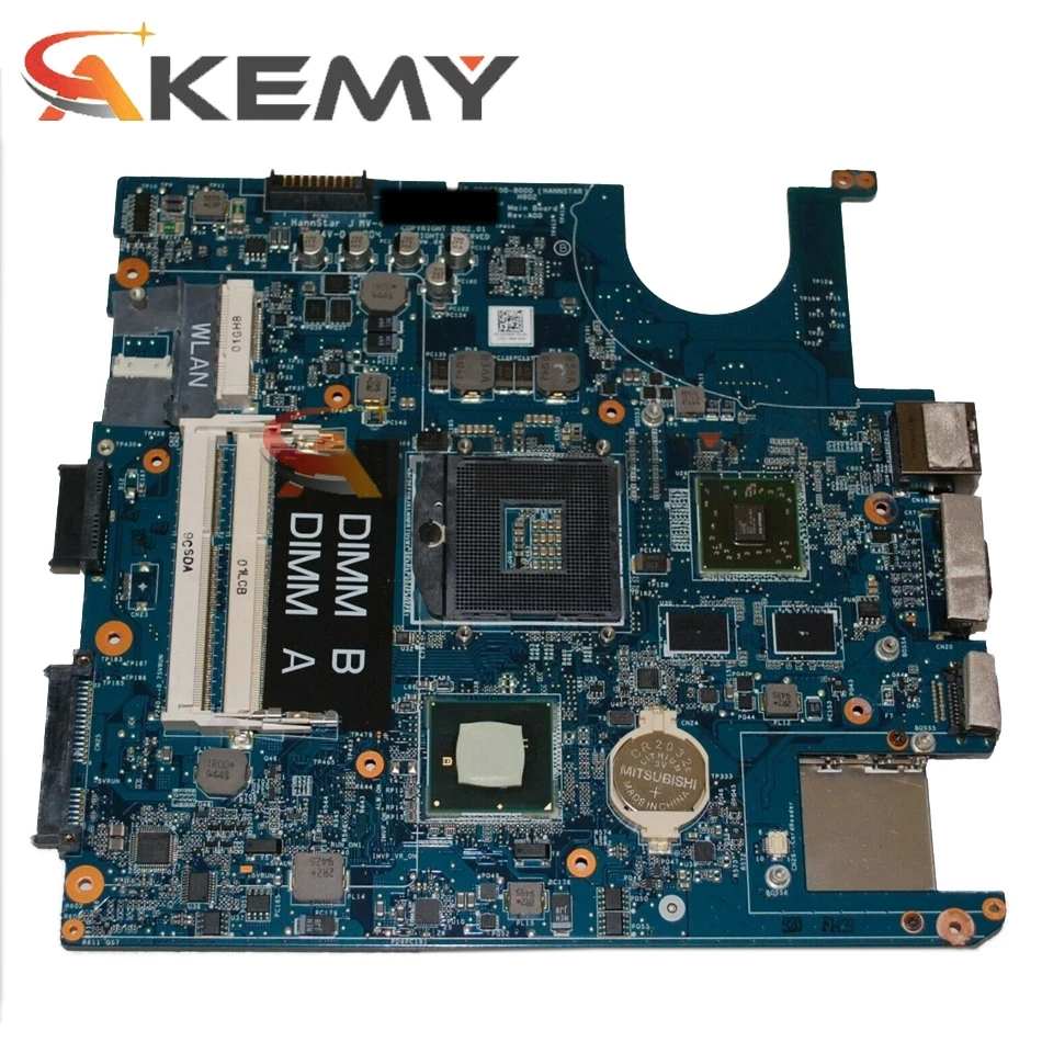 Оригинальная материнская плата для ноутбука DELL Studio 1457 1458 S1457 S1458 1P 009CJ00 8000 CN 0JCW63 216