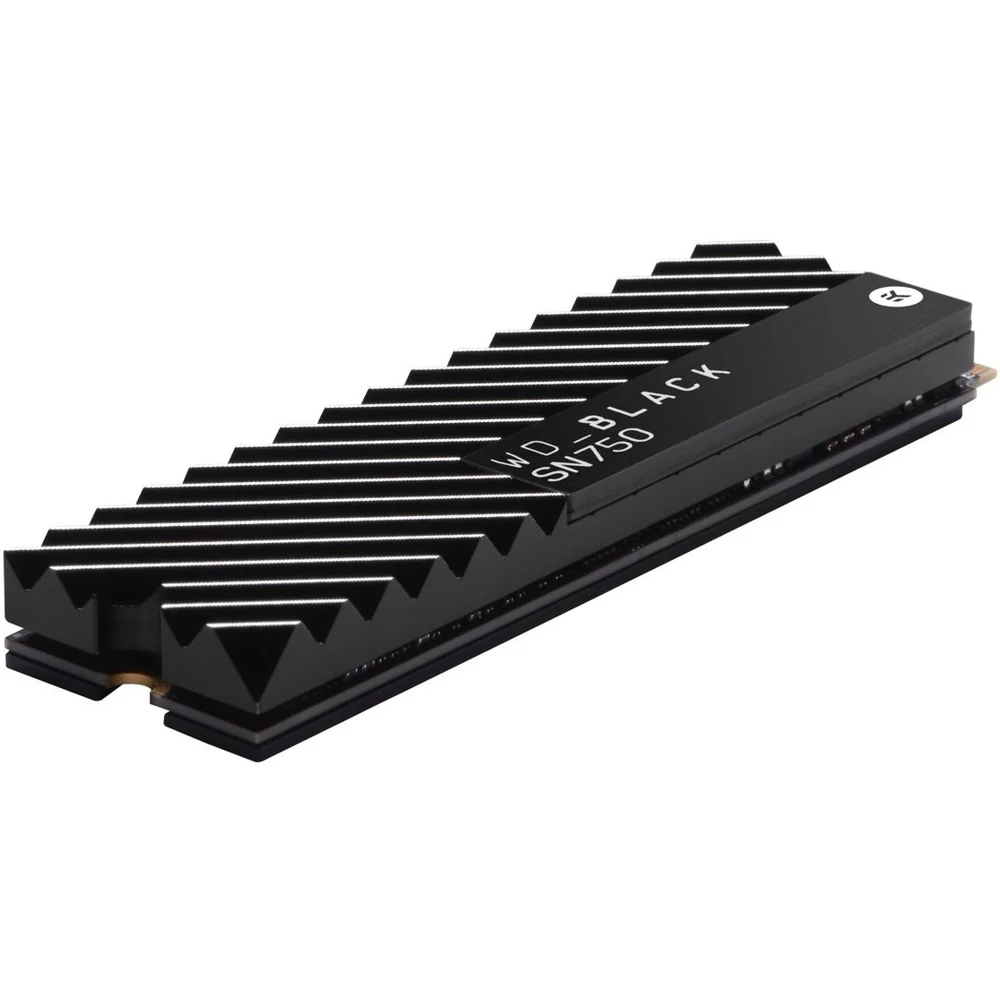 Твердотельный накопитель Western Digital WD SN750 NVME SSD 500Gb Black WDS500G3XHC