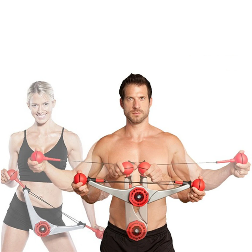 Оборудование для фитнеса в помещении с усилителем рук устройство тренировки