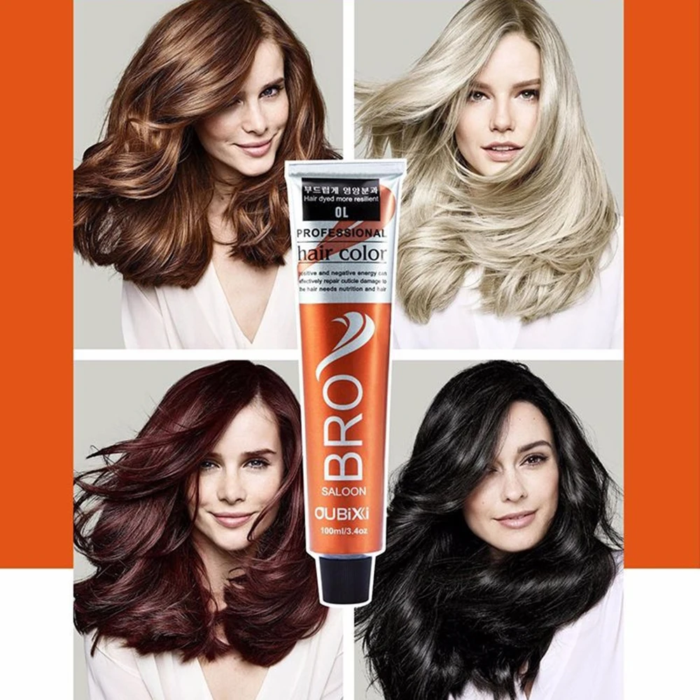 Профессиональная краска для волос Восковая крем 13 цветов нетоксичный сделай сам