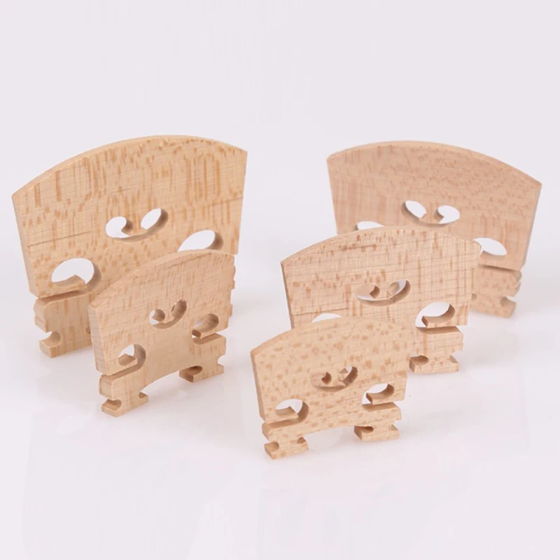 Высокое качество клена регулярные акустическая скрипки мост приталенные 3/4