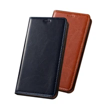 Crazy Horse Leather Magnetic Card Pocket Phone Cases For Umidigi A9 Pro/Umidigi A9 Max/Umidigi A9 Flip Cover With Stand Holster