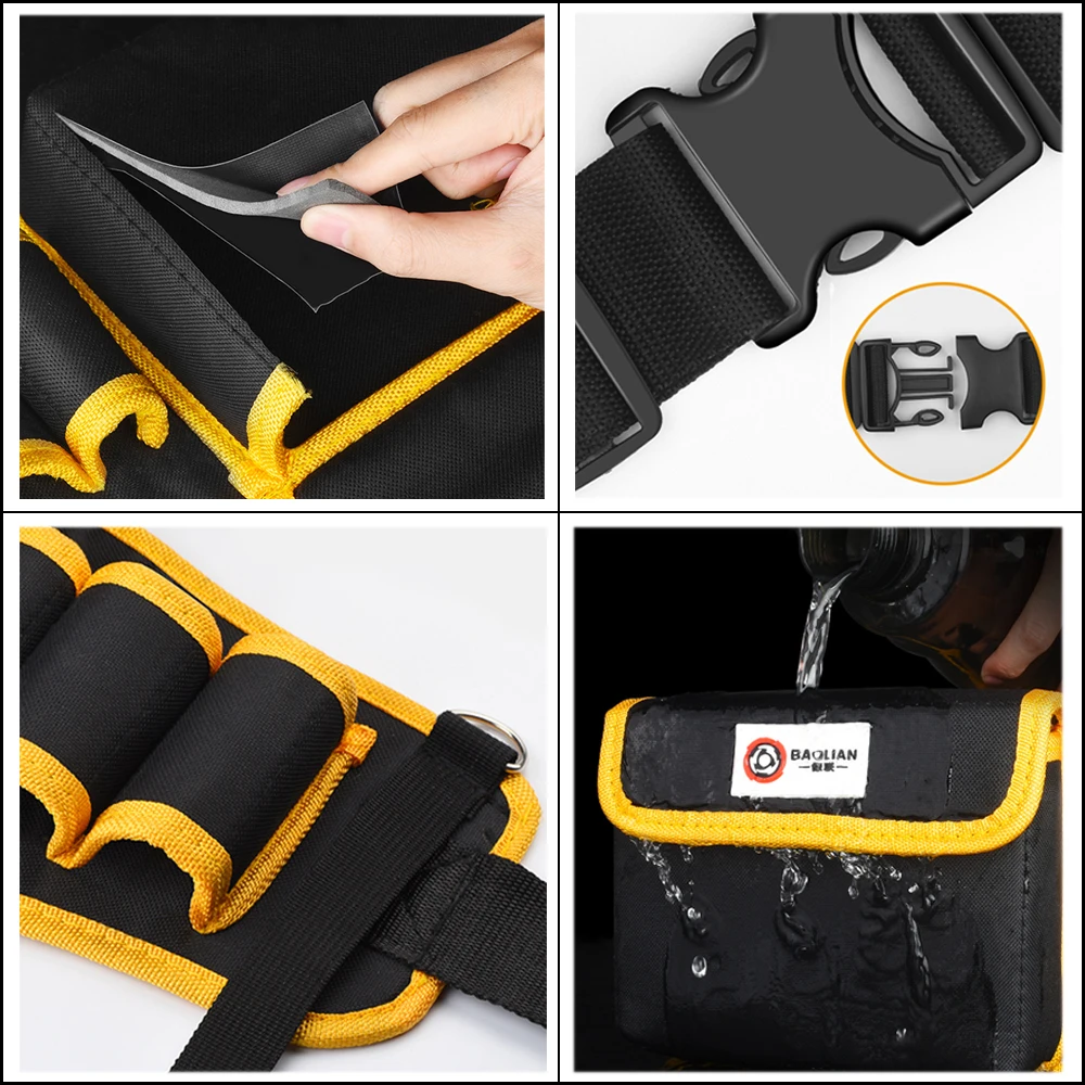 Водонепроницаемая сумка для инструментов из ткани Оксфорд с несколькими