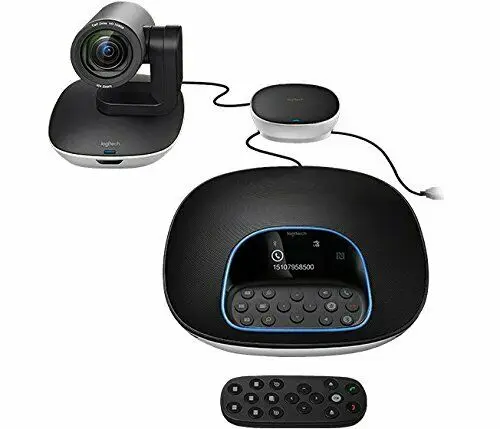 

CC3500e Group Video Conferencing Bundle with Expansion Microphone HD 1080p Logitech Webcam