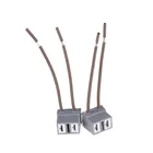 Новый 2 шт. адаптер для розеток жгута проводов автомобиля автоматический проводной соединитель кабель штекер для h7 HID светодиодные фары Противотуманные фары лампа