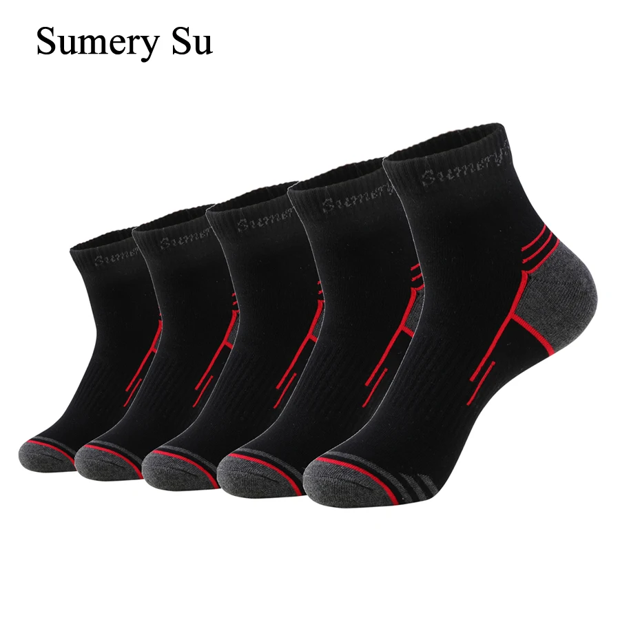 5 пар/партия носки Для мужчин кроссовки Повседневное на открытом воздухе