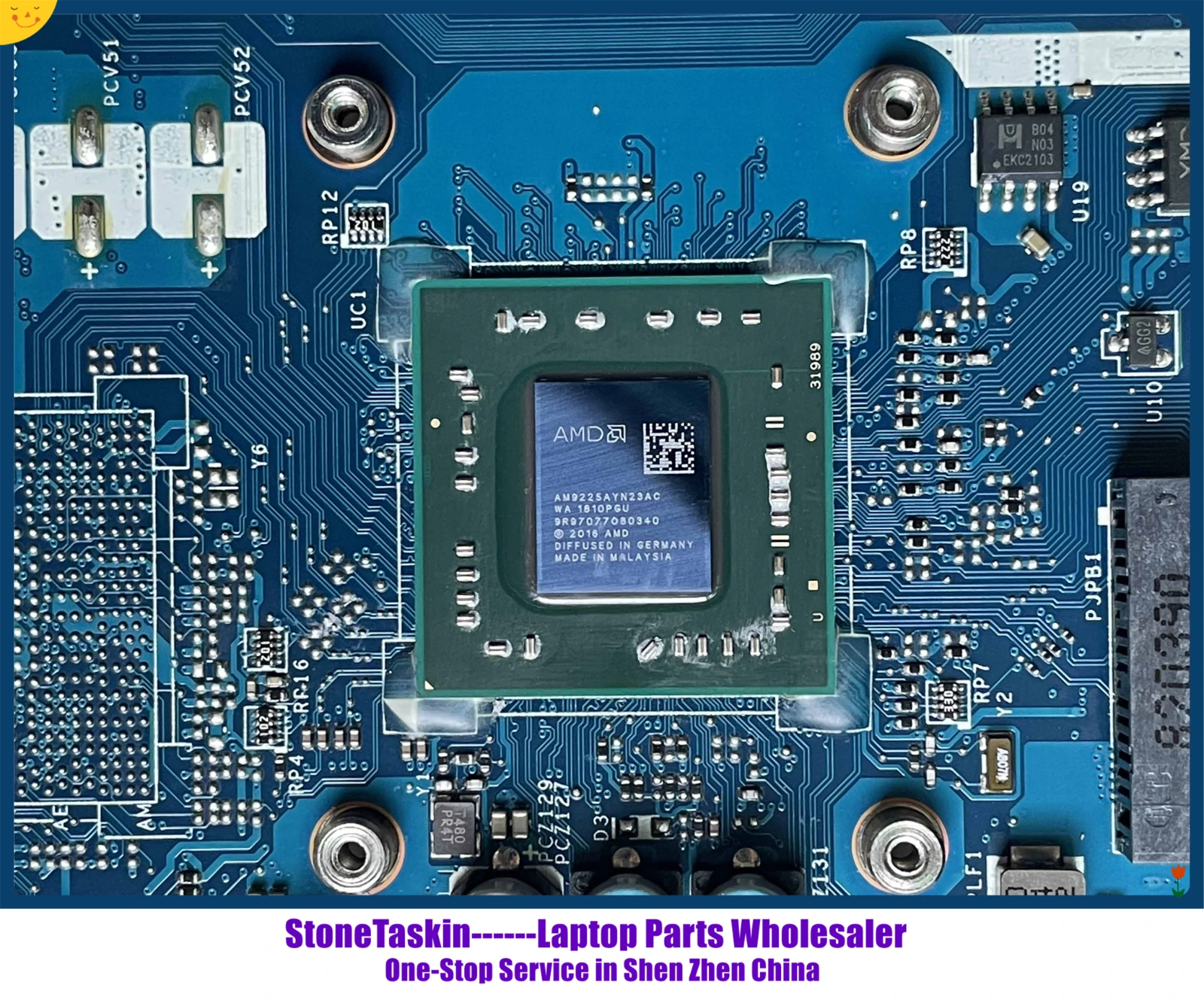 Оригинальная материнская плата StoneTaskin для ноутбука HP 15-DB 15T-DB с процессором A6-9225 |