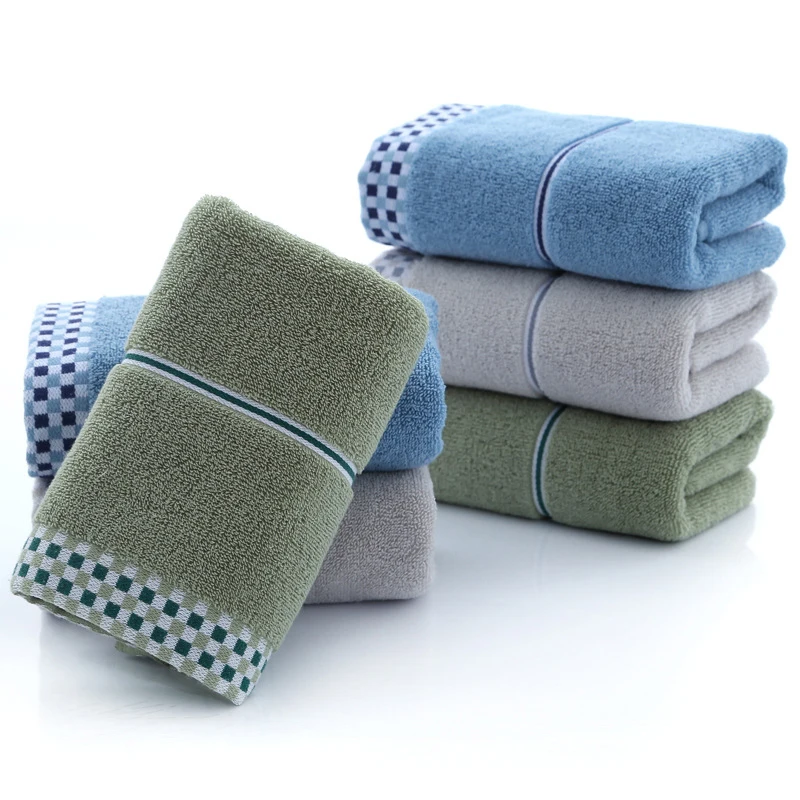 구매 성인 남성용 고품질 코튼 레트로 부드러운 수건, 여행 호텔 휴대용 수건 해변 일광욕 체육관 수건 달리기 땀 구매 성인 남성용 고품질 코튼 레트로 부드러운 수건, 여행 호텔 휴대용 수건 해변 일광욕 체육관 수건 달리기 땀