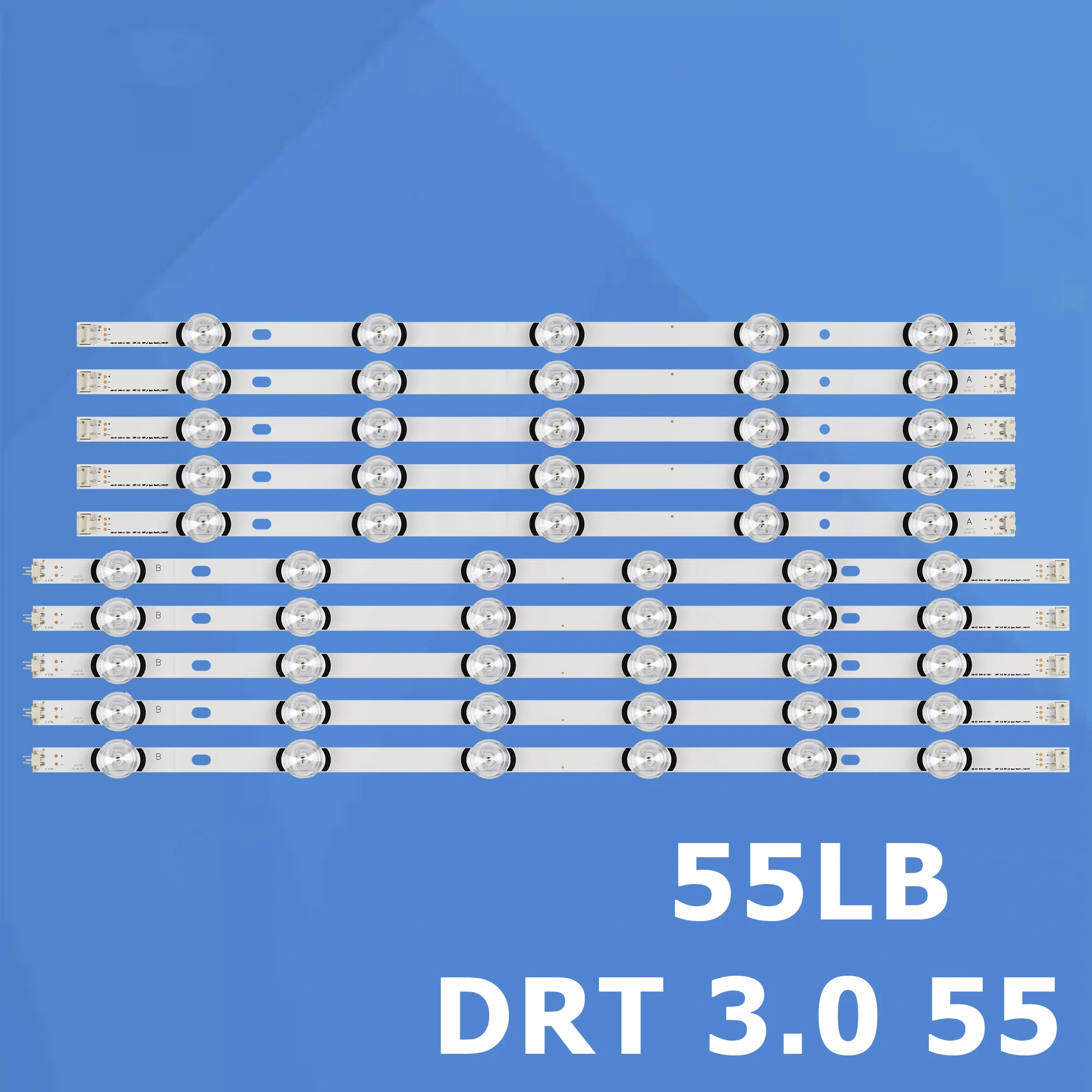 Светодиодная лента для LG 55LB580V 55LB630V 55LF580V 55LB650V 55LF652V LC550DUH FG | Электроника