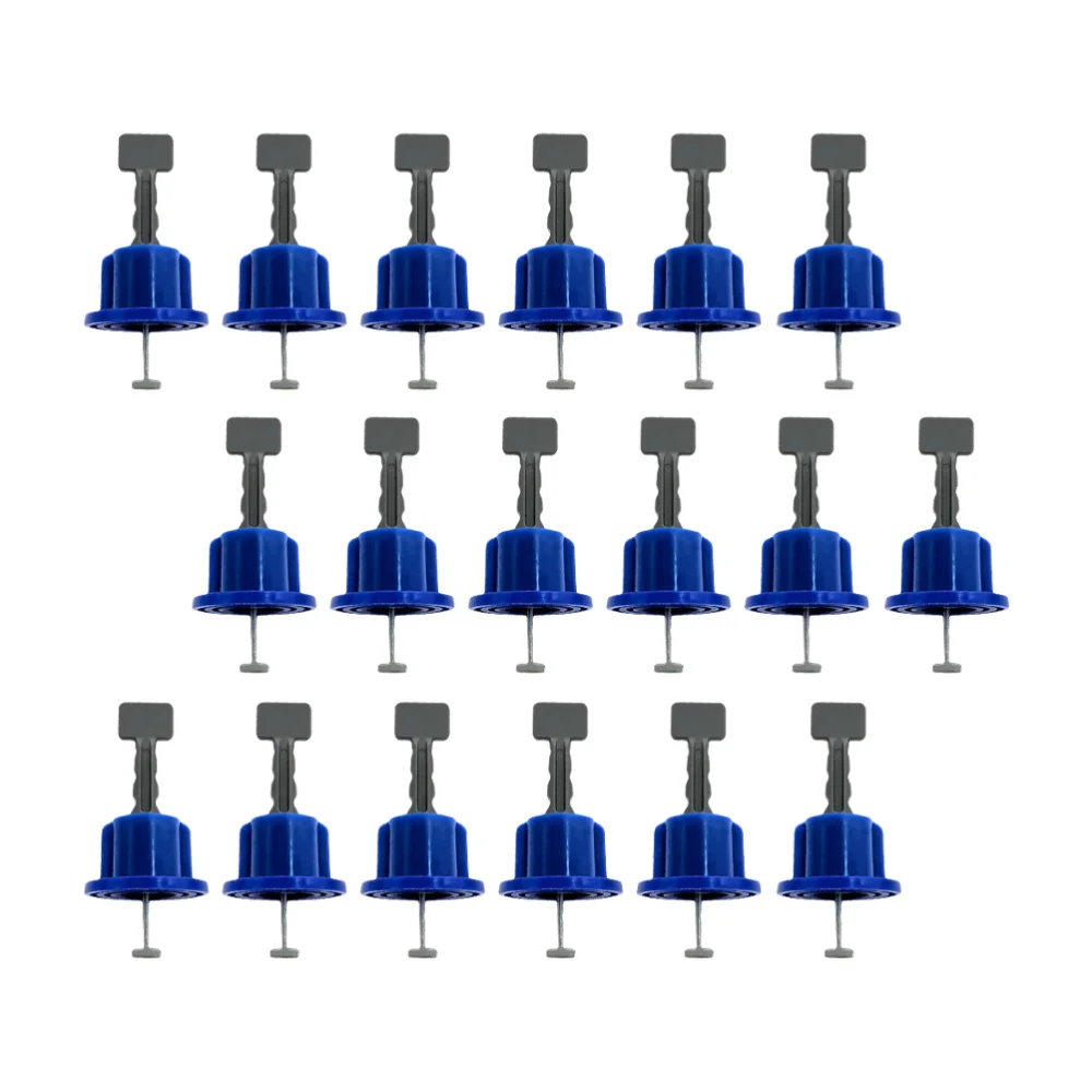 

50 Sets Reusable Tile Leveling System Kit Useful Tile Leveler Spacers Wrench