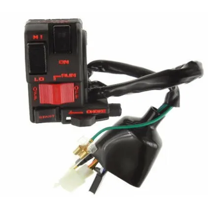 

Fit for Atc250 250sx kill / light / hi / low / starter switch 1985-1987