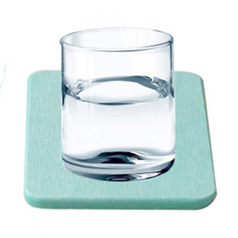 Водонепроницаемый Абсорбент Coaster Diatom Mud Coaster Бытовая квадратная круглая диатомовая земля умывальник посуда для напитков аксессуары для бусин