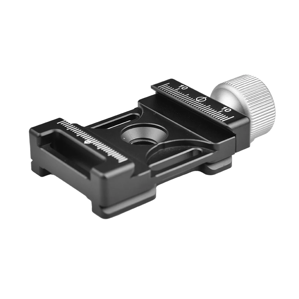 

For Arca Swiss QR Plate ClampAluminum Screw Knob Quick Release Plate Clamp for Tripod Head Monohead for RRS / ARCASWISS