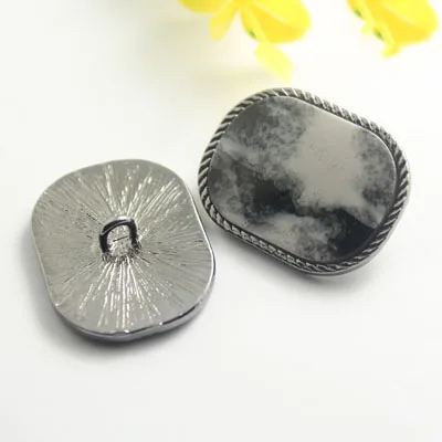 06-30mm 5 шт. Meetee Модные металлические пуговицы Для женщин костюм куртка декоративные Botones "сделай сам" с пришитыми хвостовик пуговицы, аксессуары для шитья CN131 - Цвет: 06-30mm
