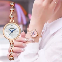 wave pattern dial design women fashion luxury watches elegant small ladies bracelet wristwatches rose gold female quartz watch