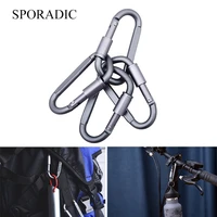 outdoor carabiner climbing lock buckle carabiner for keys d shaped survival gear camp mountaineering hook camping equipment