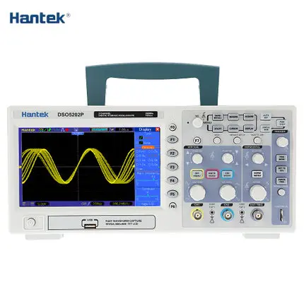 Цифровой осциллограф Hantek DSO5202P 200 МГц 2 канала 1GS/s TFT LCD 800x480 USB | Инструменты