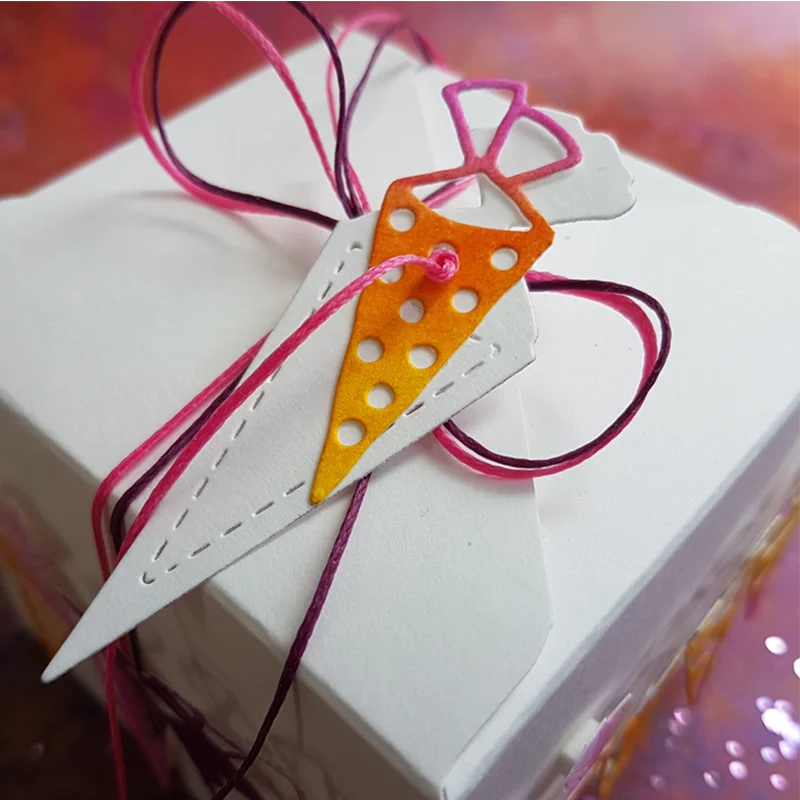 Кондитерский мешок с бантом металлические пресс-формы декоративный