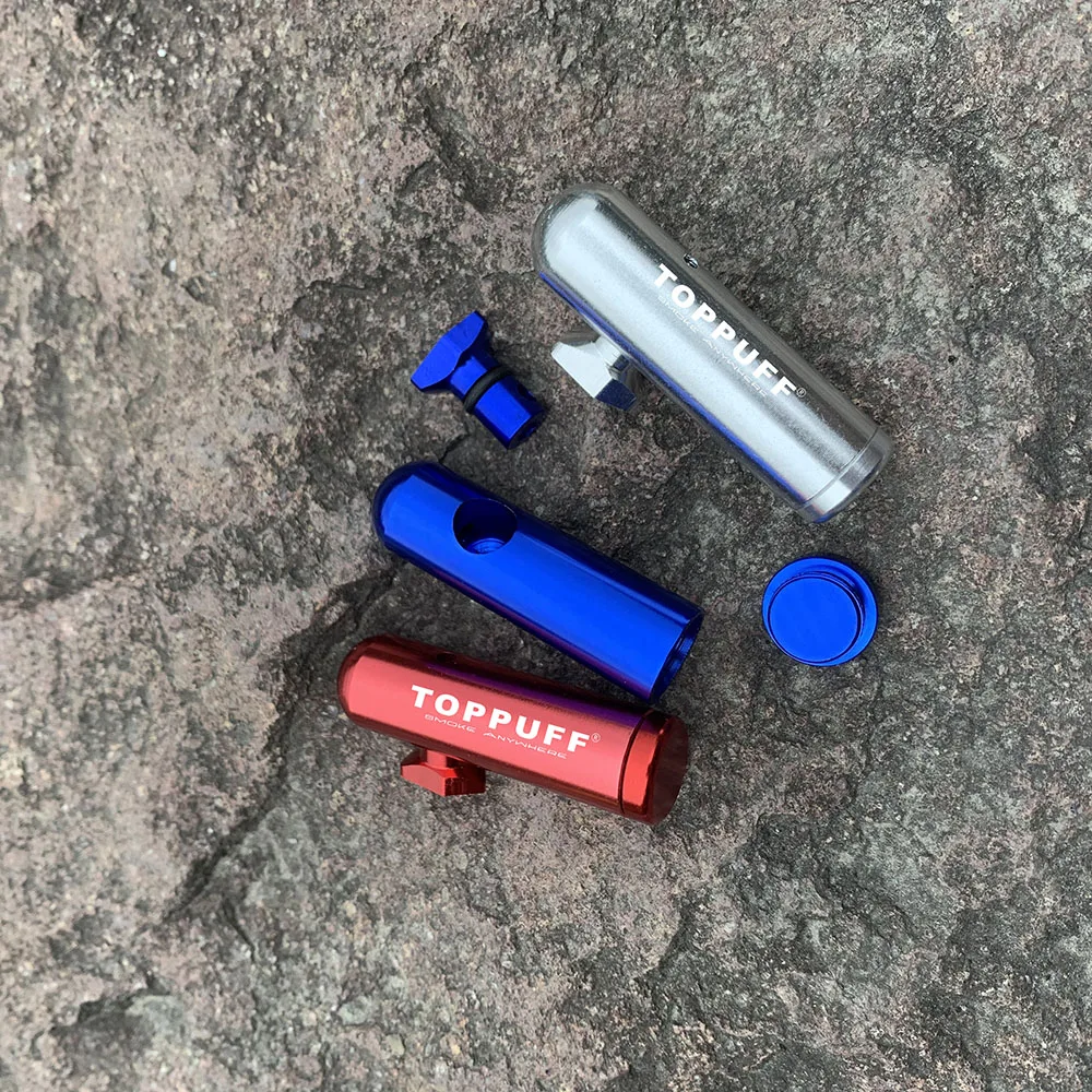 HORNET алюминиевый круглый наконечник для храпа Snuff Snorter порошок ракета диспенсер