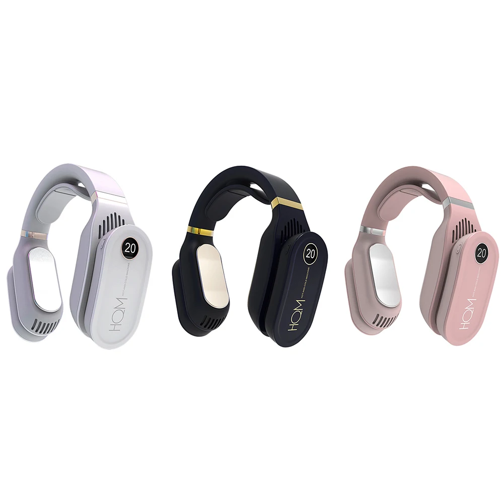 

Портативный подвесной шейный вентилятор, охлаждающий нагреватель, умный электрический безлопастный нагреватель, кондиционер, шейный бесш...