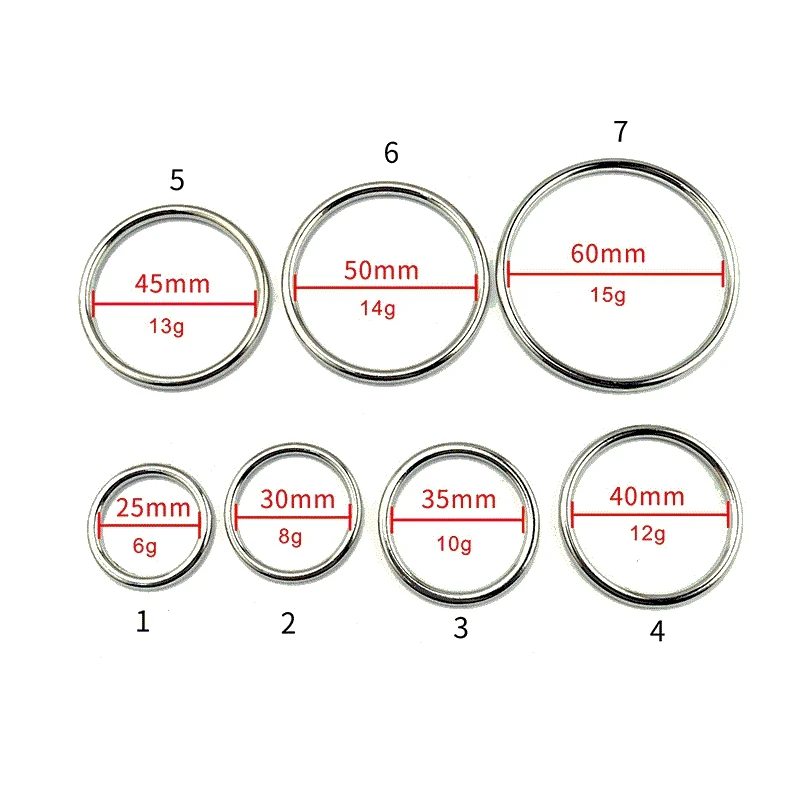 Металлический бондаж для мужчин 7 размеров | Красота и здоровье