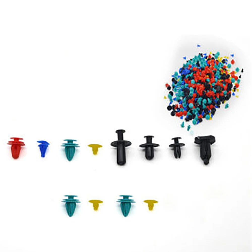 

510Pcs Car Bumper Fastener Clips Retainer Fastener Rivet Door Panel Fender Liner