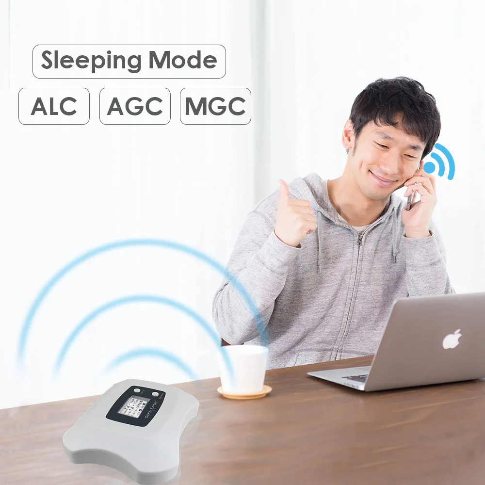 Smart LCD Display GSM 900 Mobile Phone Signal Repeater 900MHz Cellular Amplifier Booster Antenna 70dB Gain AGC MGC CE | Мобильные