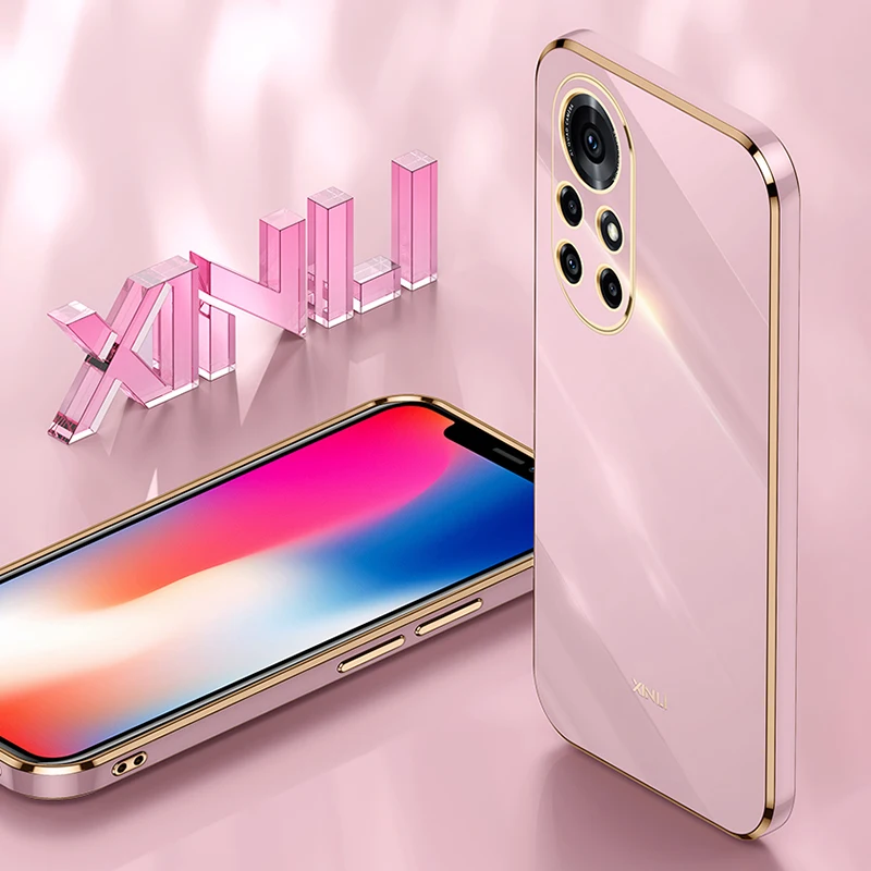 Чехол для телефона с прямыми краями Huawei Nova 8 Pro SE Nova8 8Pro 8SE | Мобильные телефоны и