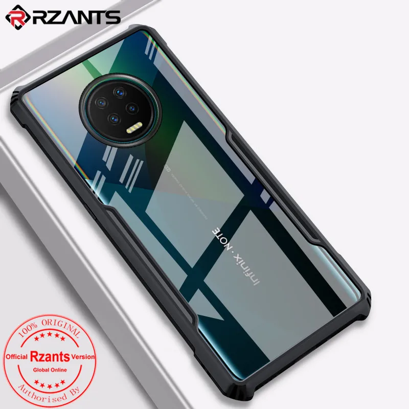 Чехол Rzants для infinix Note 7 мягкий прозрачный чехол 8 8i | Мобильные телефоны и