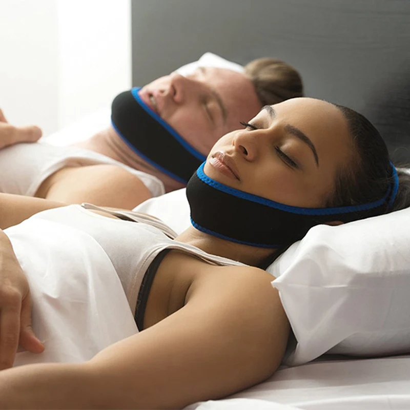 Силиконовый мини ремень для предотвращения храпа останавливающий дыхательный