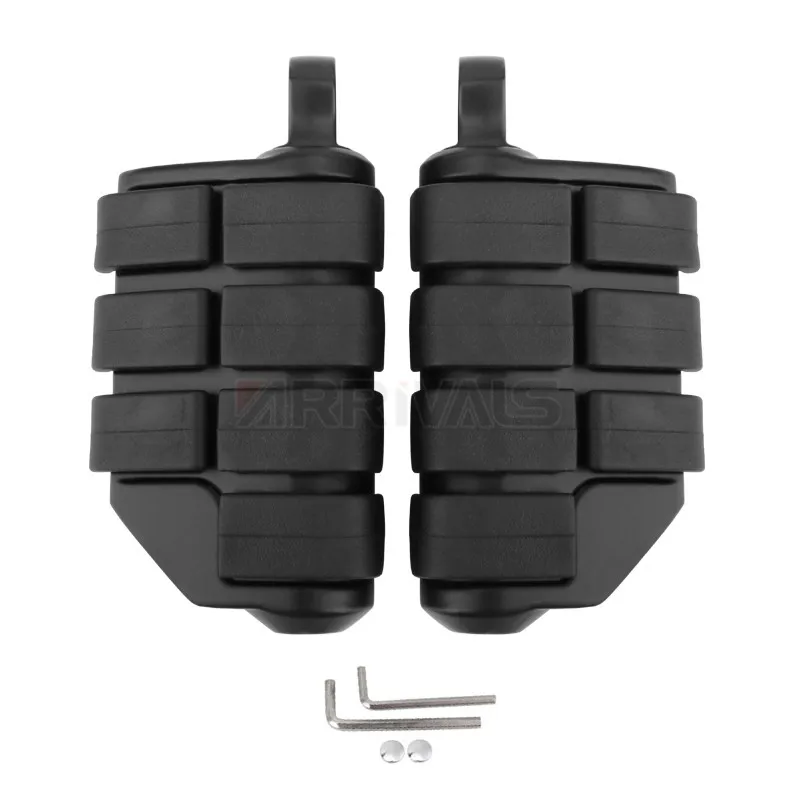 Хромированная ножная лапка для мотоцикла Мужская Передняя и задняя педали ног