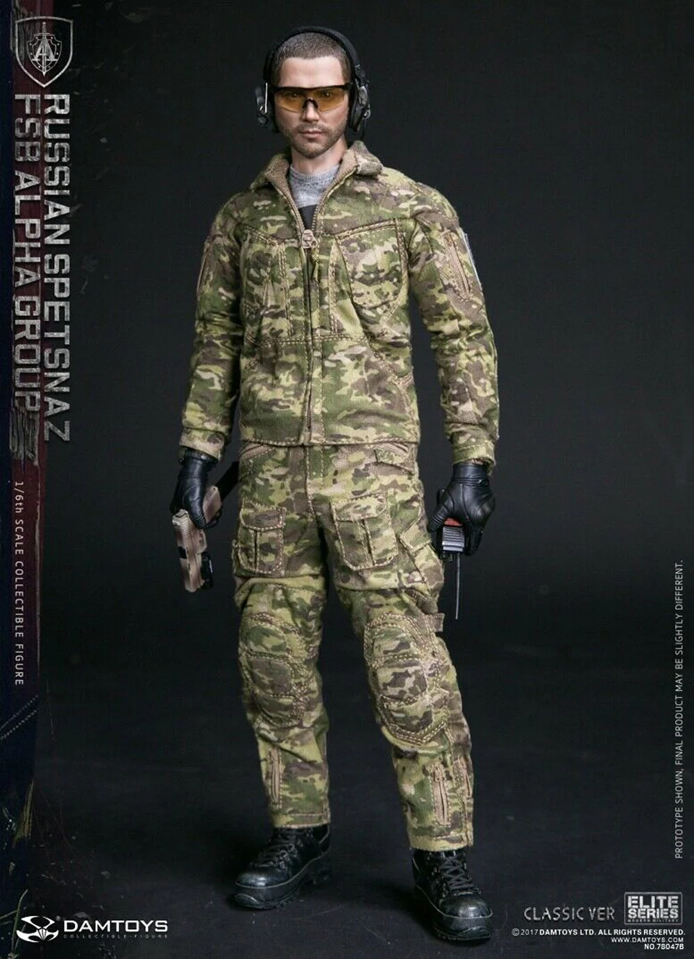 Коллекция моделей фигурок группы спецназ FSB 78047B из России 1/6 DAMTOYS |