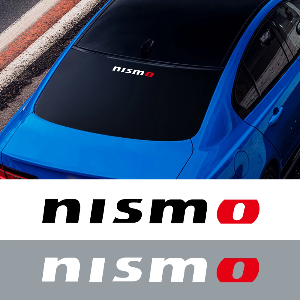 Pegatinas con Logo Nismo para puerta de coche, calcomanías para maletero, para Nissan Sylphy Rogue
