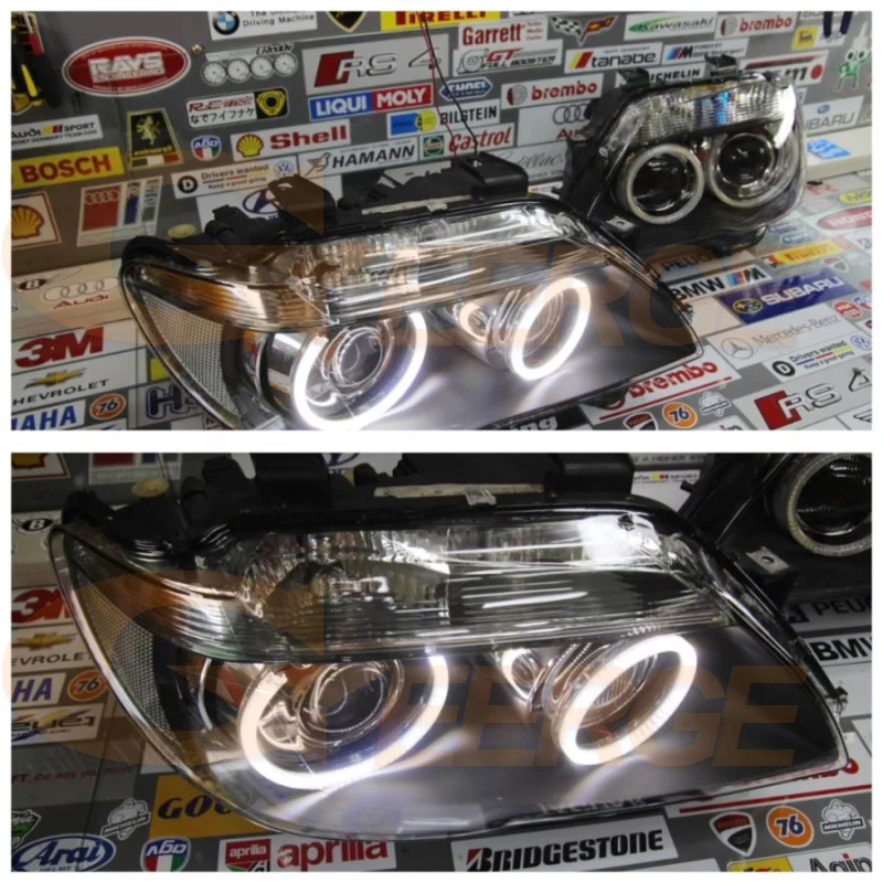 Отличный ультра яркий smd led светильник ангельские глазки для автомобиля Стайлинг